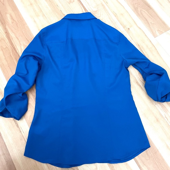 Michael Kors blouse with zipper, blue, S - Picture 4 of 4